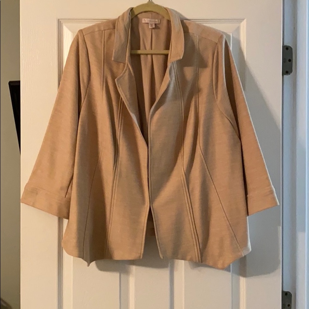 Light camel jacket - NWT